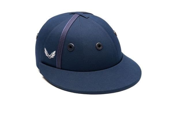 Instinct Askari Polo Helmet - Navy with Navy Strap and Navy  Grommets