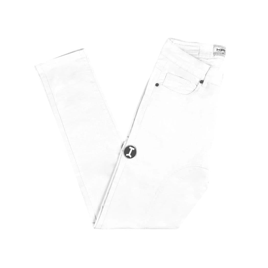 KRONO Mens White Polo Trousers