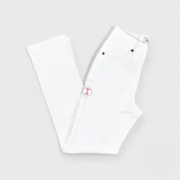 KRONO Women's White Polo Trousers