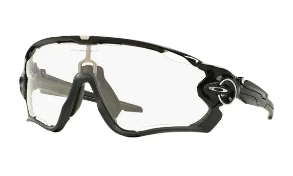 Oakley Jawbreaker Clear to Black Iridium Photochromic Lens
