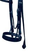 Pelham Bridle in Black Leather