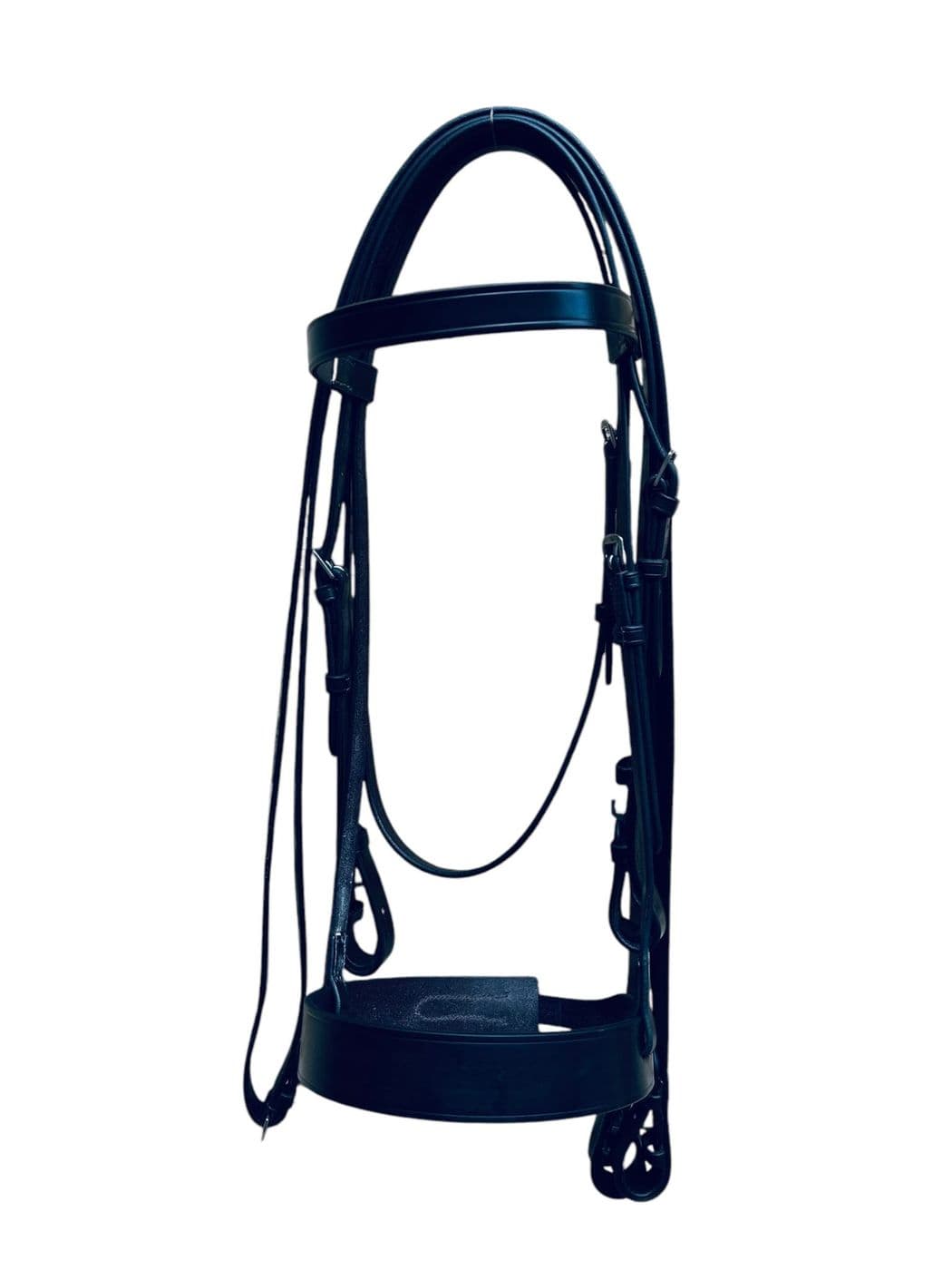 Pelham Bridle in Black Leather