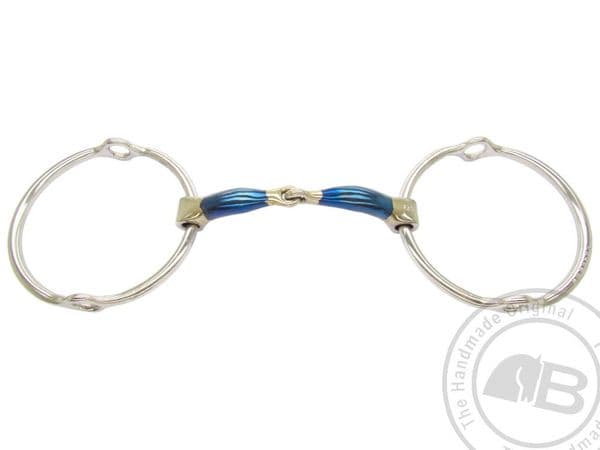 Polo Snaffle Big Ring Gag - excluding cheek pieces - (Item010)