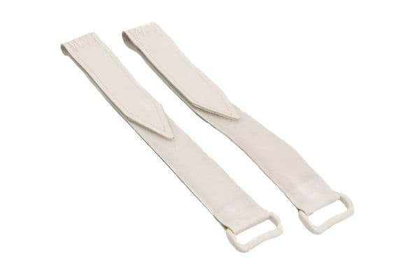 Racing Tack Replacement Strap - White (Individual Strap x 1)
