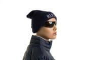 RJ Polo Fold Up Beanie - Navy