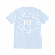 RJ Polo T Shirt in Baby Blue