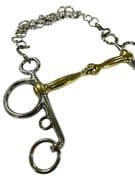 SALE (WAS £60) - German Brass Jointed Pelham (LAST ONE)