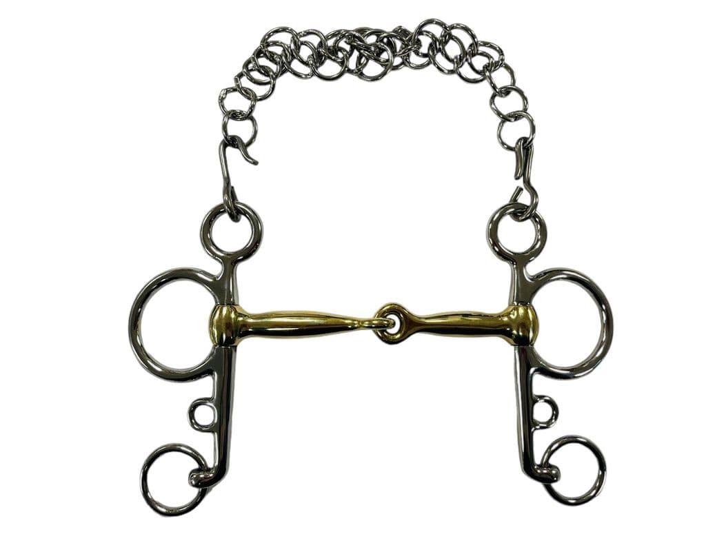 SALE (WAS £60) - German Brass Jointed Pelham (LAST ONE)