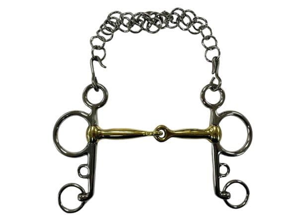 SALE (WAS £60) - German Brass Jointed Pelham (LAST ONE)