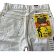 SALE (WAS £80) - Wrangler Cowboy White Jeans  Age 16 28/30  (LAST ONE)