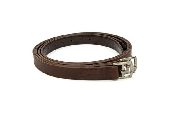 Sconz Red Buffalo Stirrup Leathers