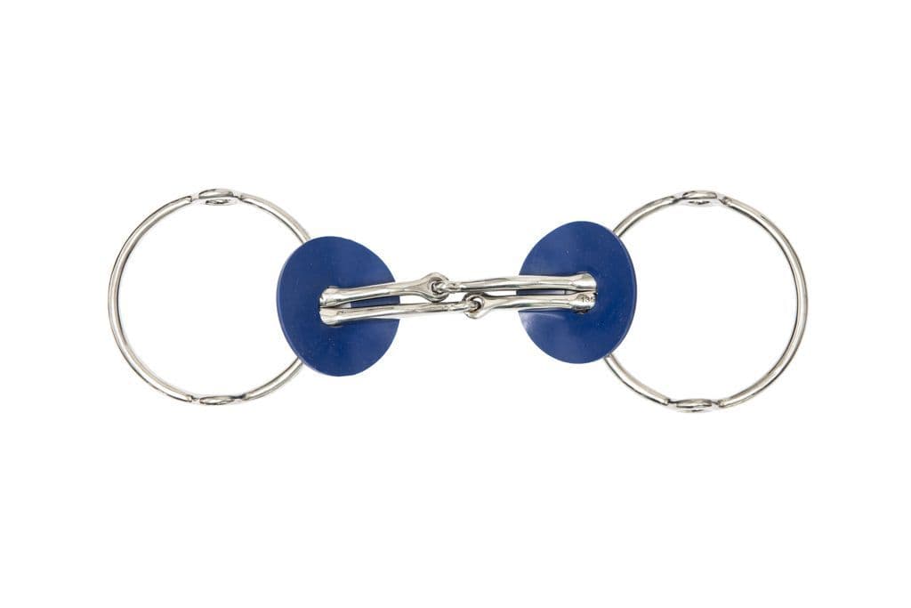 Toprail Equine Big Ring Stainless Steel Barrie Gag Square - (Item035 - SALE Was £80, Now £25)