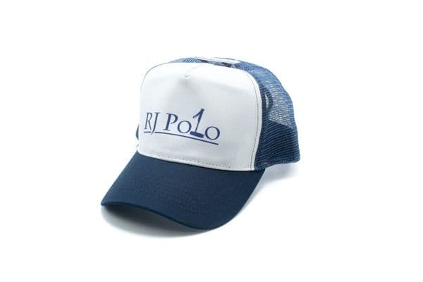 Trucker Cap with RJ Polo logo in Navy