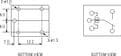 Miniature PCB SPDT Power Relay 12VDC Coil 6A Pack of 1