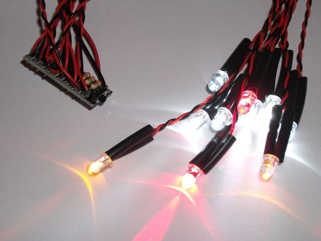 10x LED Module - Great for RC Cars - Self Build Kit