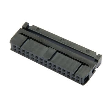 34 Way IDC Cable Mounting Socket - 2.54mm Pitch Pack of 4