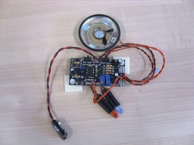 4 Siren and Light Generator Kit for Models and RC Models Self Build Kit