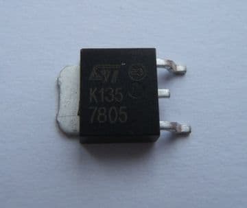 7805 +5V Voltage Regulator TO252 1A Pack of 1