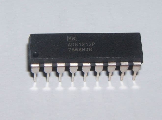 ADS1212P IC, 22BIT ADC, 1MW, DIP