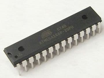 ATMega168P-20PU Atmel Microcontroller AVR 16K FLASH 1K RAM