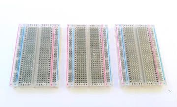 Breadboard for Prototyping , Clear, 400 Tie Points