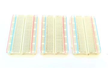 Breadboard for Prototyping , White, 400 Tie Points