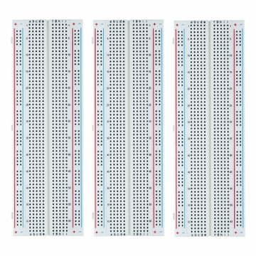 Breadboard for Prototyping , White, 830 Tie Points