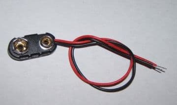 Heavy Duty Battery Clip PP3 Pack of 5