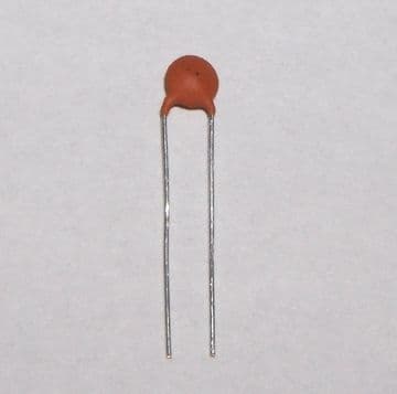 1nF Ceramic Disc Capacitor 2.5mm Pitch Pack of 10