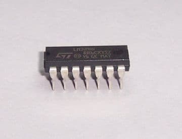 LM324 Quad Operational Amplifier 14 pin DIP Pack of 1