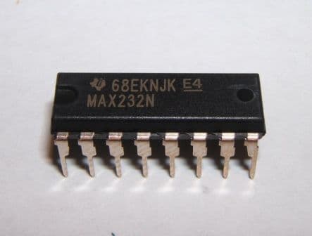 MAX232N Transceiver DIP 16 Pins Pack of 1