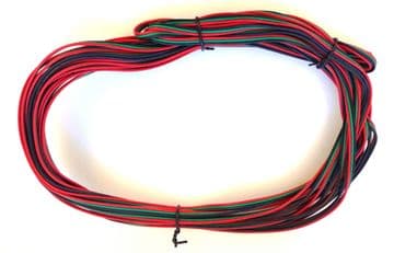Multi Core, 3 Way Wire 10 meter roll AWG26