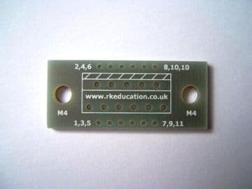 MW11 Breakout PCB for 11 Pin Multiwatt Package