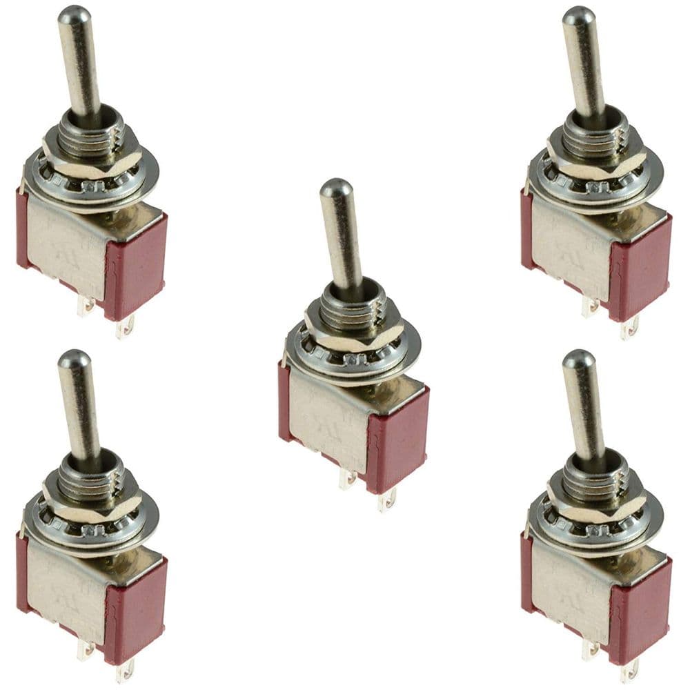 Panel Mount Toggle Switches - SPDT & DPDT