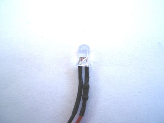 Pre Wired LEDs 5mm Clear 5V-12V Various Colours