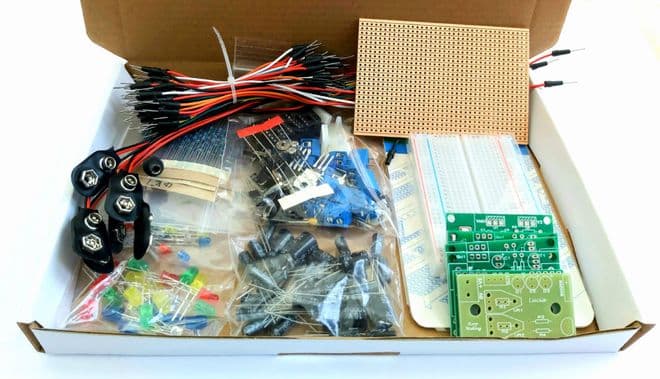 Rk Education Beginners Electronics Prototyping Breadboard Kit PCB - 7 Full Kits