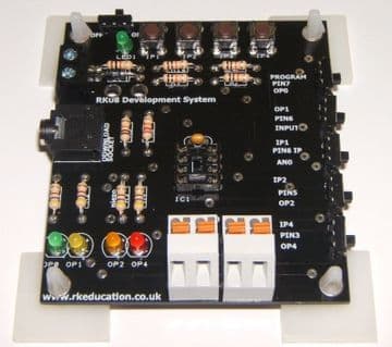RK08 Training/Development PCB for 8 pin PIC,PICAXE and Genie Self Build Kit