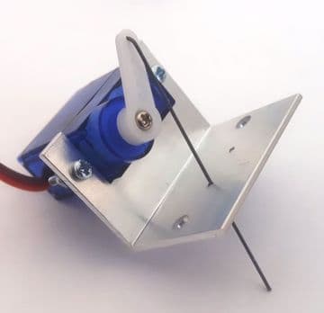 RKbracket1 Precision Engineered Servo Mounting Bracket for Model Railways