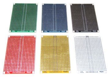RkEducation 5x7cm PCB Copper Matrix Prototyping Stripboard