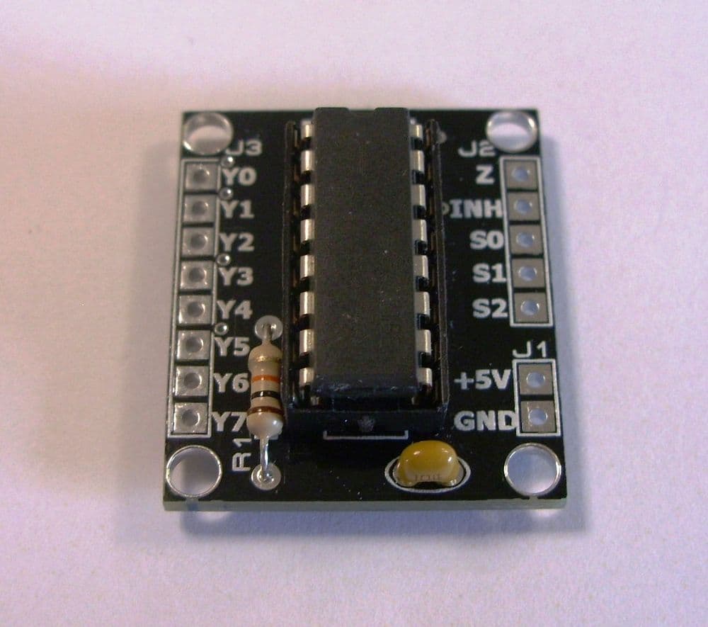 RKmux1 8 Channel Multiplexer/Demultiplexer PCB Self Build Kit