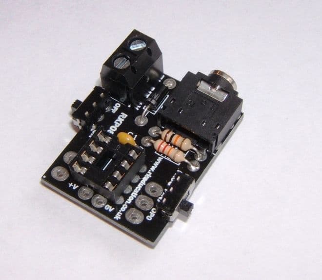 RKP08c Compact Project PCB for PIC,PICAXE and Genie Self Build Kit