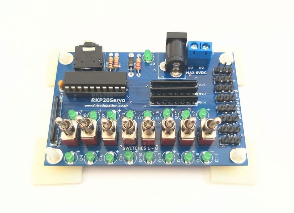 RKP20Servo Point Control System for Model Railways - Self Build