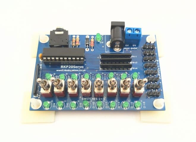 RKP20Servo Point Control System for Model Railways - Self Build