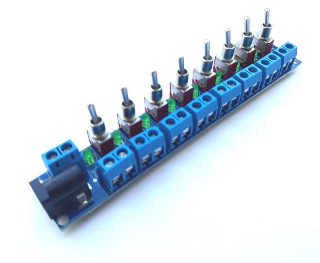 RKpdu2 Power Distribution Unit for Model Railway - Self Solder Kit