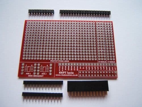 RKPT Lucia Prototype PCB for Raspberry PI Self Build Kit