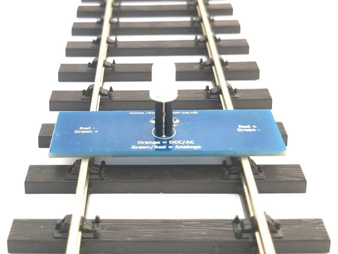 RKtt1 O Gauge Track Testing Module for Model Railway - Constructed