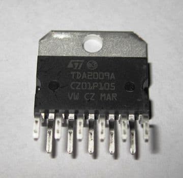 TDA2009a 10w + 10w Stereo Amplifier 11 pin multiwatt Pack of 1