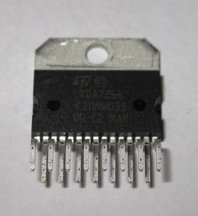 TDA7266 7w + 7w Stereo Amplifier 15 pin multiwatt Pack of 1