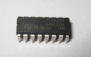 TEA2025B 2.5w + 2.5w Stereo Amplifier 16 pin DIP Pack of 1