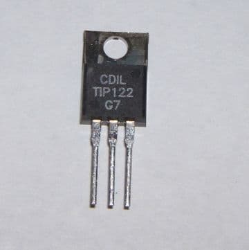 TIP122 NPN Darlington Transistor 100V 5A TO220 Pack of 1